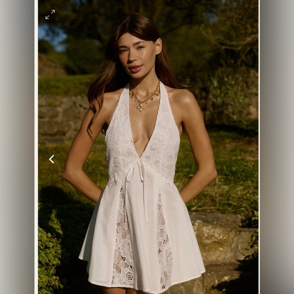 BYDEE - WILLOW MINI DRESS IN CÉLESTE